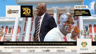 Premier Dr Zamani Saul today participated in the debate on the 2026 State of the Nation Address