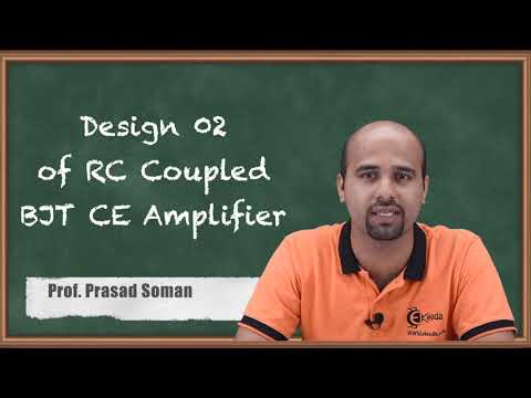 Design 2 of RC Coupled BJT CE Amplifier | Electronic Devices and Circuits - 1 in EXTC Engineering thumbnail