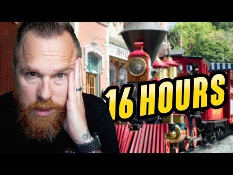 I Rode The Disneyland Railroad For 16 Hours