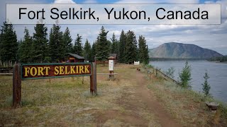 Historic Fort Selkirk, Yukon, Canada