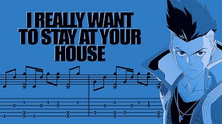 I Really Want To Stay At Your House - Cyberpunk Fingerstyle Guitar