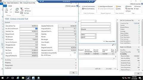 GST E-Invoicing Solution For Microsoft Dynamics NAV by  Fermion Business Solution 2009, 2013, 2016
