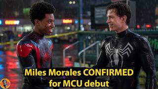 BREAKING Miles Morales CONFIRMED for the MCU by Marvel Studios