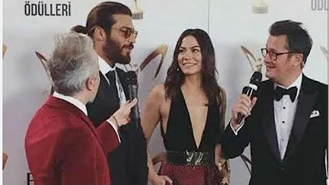 Can Yaman and Demet Özdemir walked together in the fashion show