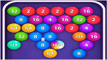 Bubble Merge - 2048 (update ver 1.0.6) - Gameplay Walkthrough