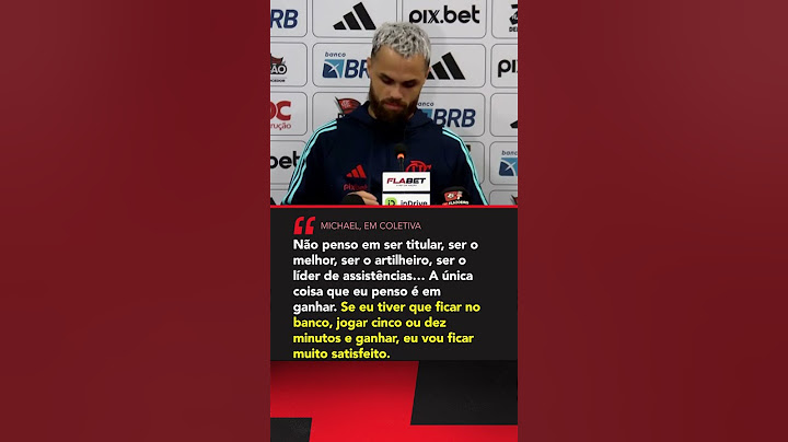 MICHAEL NA HUMILDADE NO FLAMENGO! #shorts