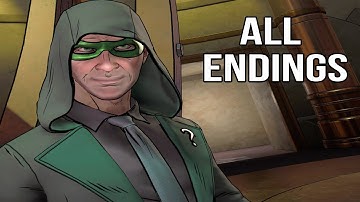 Batman Telltale Season 2 Episode 1 - All Endings (Ending 1 + Ending 2)