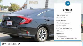2017 Honda Civic EX FOR SALE in Bakersfield CA A1673A