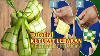 2 cara mudah membuat ketupat janur #caramembuaketupatbawang #tipat #ketupatlebaran  @DavazkaYoutube