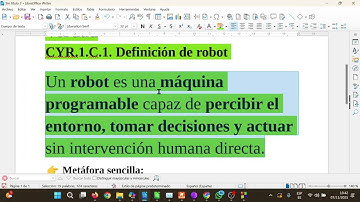CYR.1.C.1. Definición de robot   CYR 1ESOA IES Monterroso