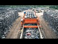 Brutal Industrial Crushers at Work | When Raw Power Turns Waste into Resources
