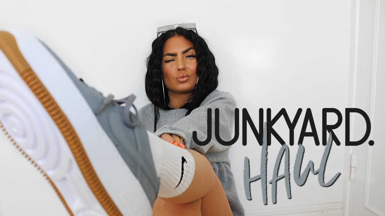 Try on haul | Junkyard - YouTube
