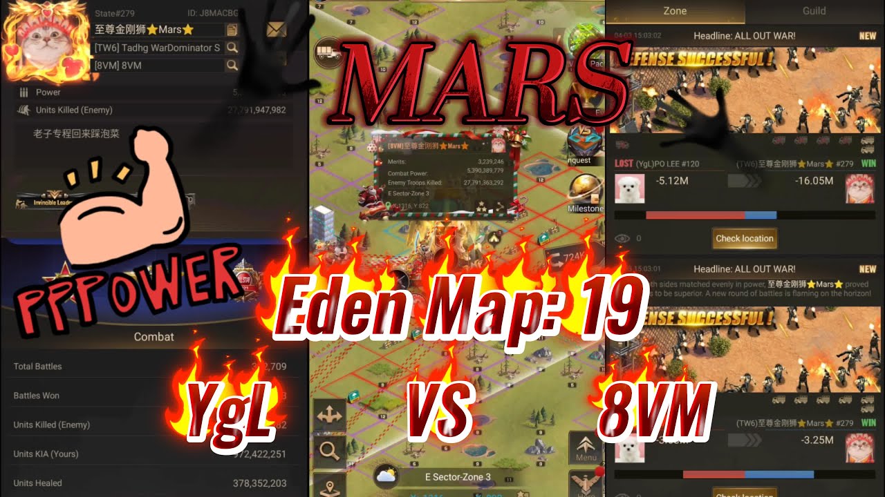 Eden Map:19 'Mars' This Season Looks Like It's Revenge Of Last Season 💪 ...