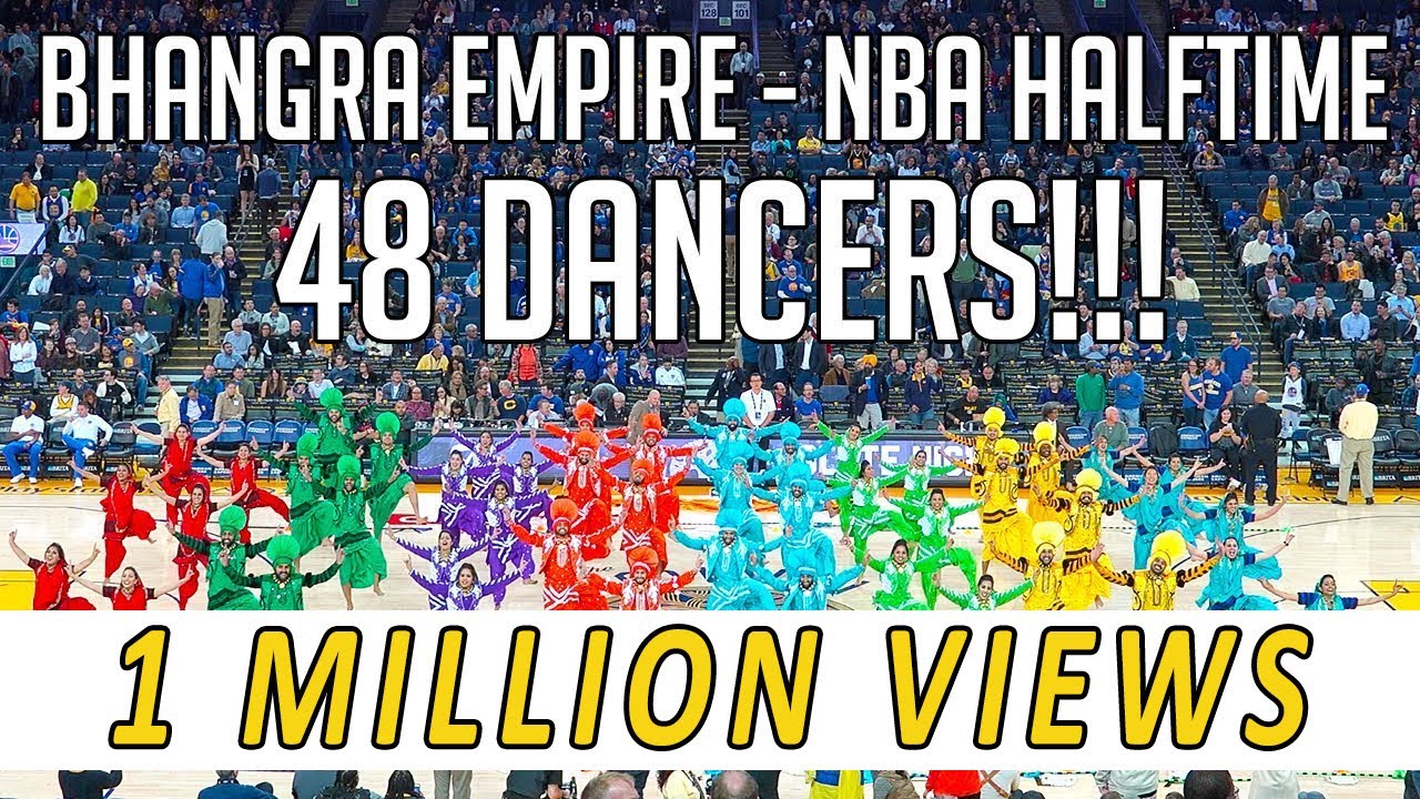 Bhangra Empire  NBA Halftime Show Warriors vs Suns 2018