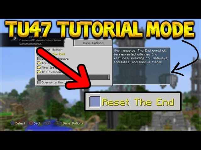 ☆Minecraft Xbox 360 + PS3: TU25 Update How To Enable NEW Classic