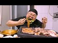 고기만 3kg !!│아주 원없이 고기를 먹었습니다. 삼겹살먹방 Pork Belly, Sirloin, Duck meat, Lamb chop  Mukbang Eatingshow