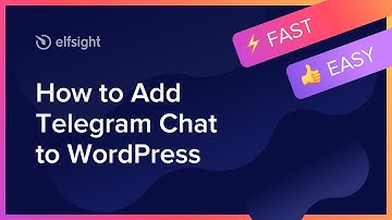 How to Add Telegram Chat Plugin to WordPress