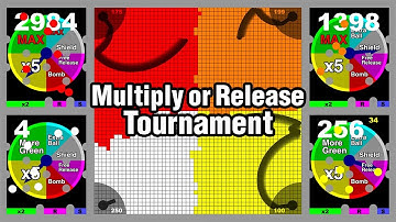 Multiply or Release - Tournament - Algodoo Marble Race