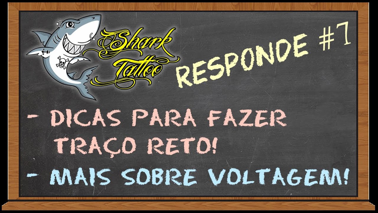 tattoo shops near me Dicas de traço reto e mais sobre voltagem. Shark responde #7