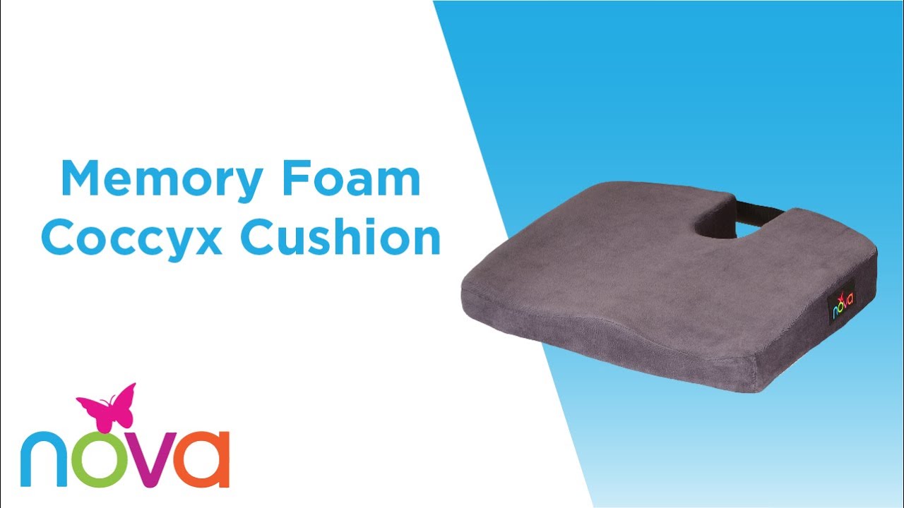 Nova Memory Foam Coccyx Cushion - Bellevue Healthcare