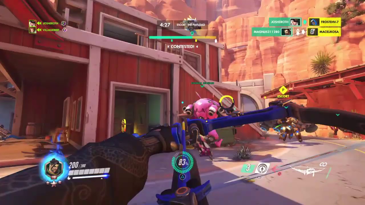 Overwatch god team i think - YouTube