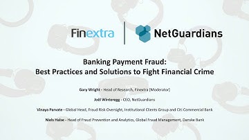 Webinar – Banking Payment Fraud: Best Practices and Solutions to Fight Financial Crime