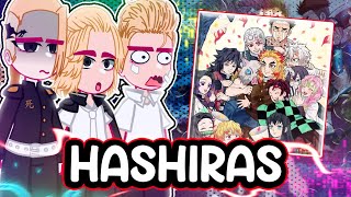 ||Tokyo Revengers reacting to HASHIRAS|| \\🇧🇷/🇺🇲// ◆Bielly - Inagaki◆