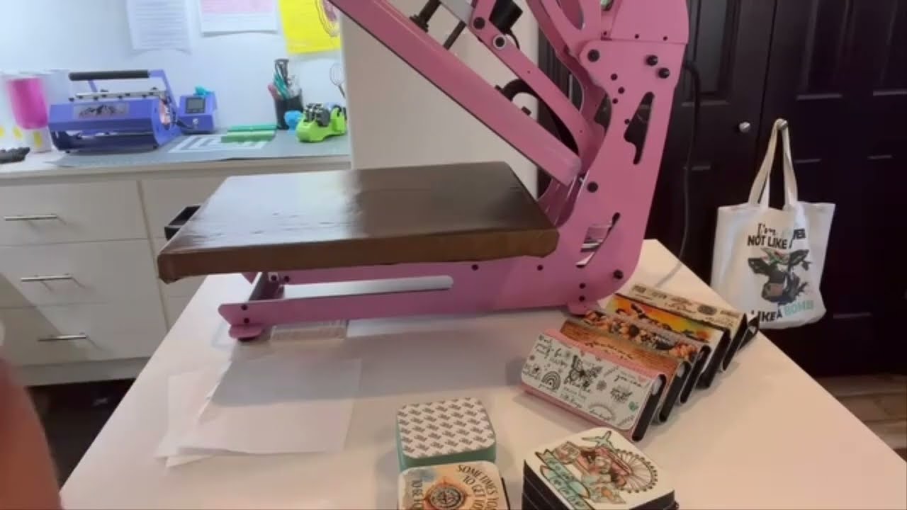 Cascadia Pro Heat Press, Flat Press with Auto-Open Feature