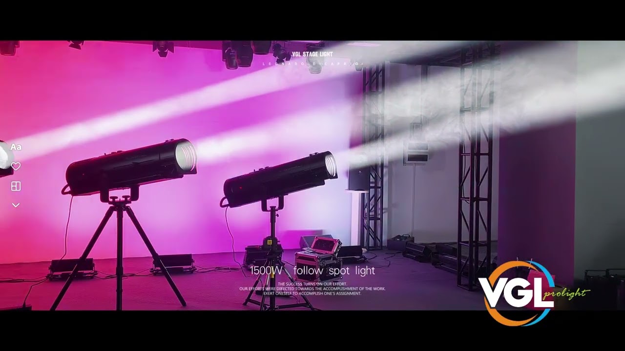 Introducing Our New 1500W Follow Spot