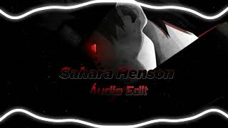 ঔ Sahara Henson Áudio Edit