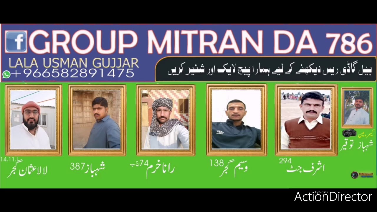 پھرائی ساوا بیل ساجد گجر 360والے کا تے لاکھا بیل وسیم 183 میاں کوٹ والے ...