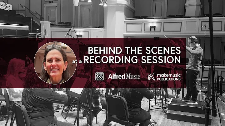 Behind the Scenes of a MakeMusic Publications Recording Session – Noelle Tretick Gosling – Onward