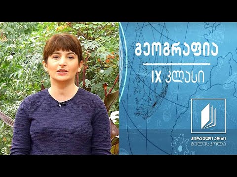 გეოგრაფია IX კლასი - საქართველოს მრეწველობა და სოფლის მეურნეობა #ტელესკოლა