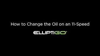 How to change the oil on a 11-speed