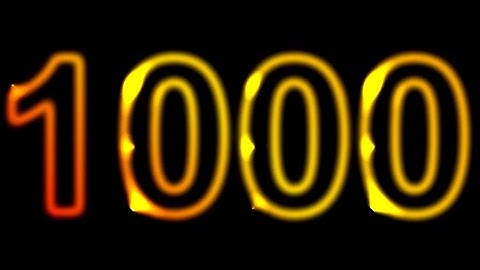 1000 Seconds Countdown Timer no Music with Alarm ⏰🔔