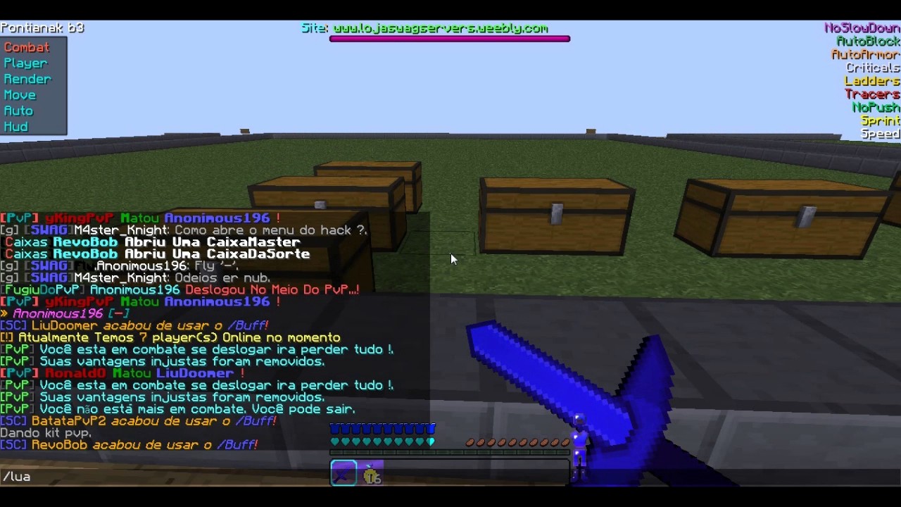 SwagCraft DENUNCIA SERVER FULLEDITS 1.5.2 HACK PERMI YouTube