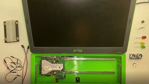 pi-top 3 Car Reverse Parking Sensor Tutorial - Final Project - Murat Soruc