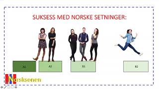 Reklame:  Norskkurs - Suksess med norske setninger