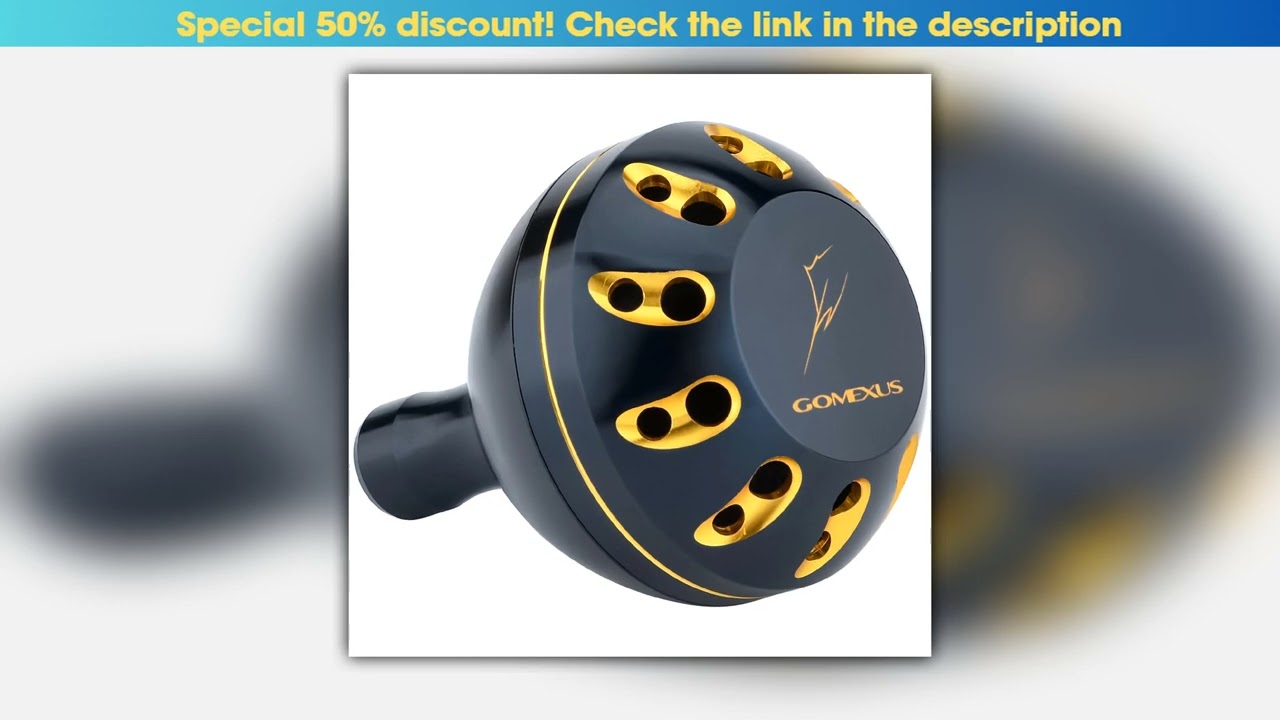 Gomexus Power Knob 45mm For Daiwa Reel Handle Saltiga Saltist Spinning Tuning Knob Direct For