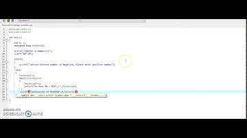 Program to Find Factorial of Positive Integer