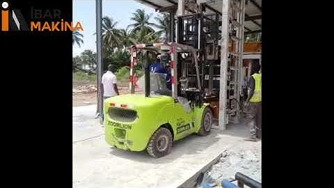 Concrete Block Machine CBM 25-2 - Ivory Coast