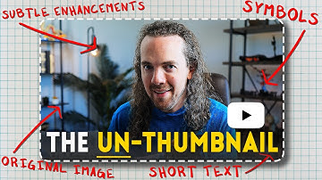 UnThumbnails: The NEW Revolution on YouTube (easier, higher CTR)