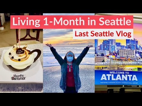 🇺🇸 시애틀 한달살기 | 생일 브이로그 | 차 끌고 배 타기 | Poulsbo | Olympic National Park | Seattle Vlog | November 2020