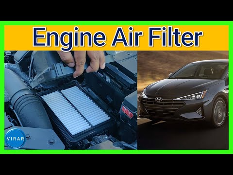 How to Replace Engine Air Filter – Hyundai Elantra (2019-2020)