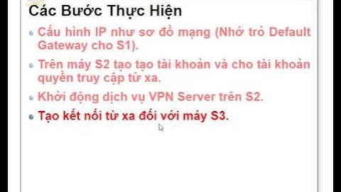 Windows Server 2003 - Lab VPN Client To Gateway - Nguyễn Thanh An