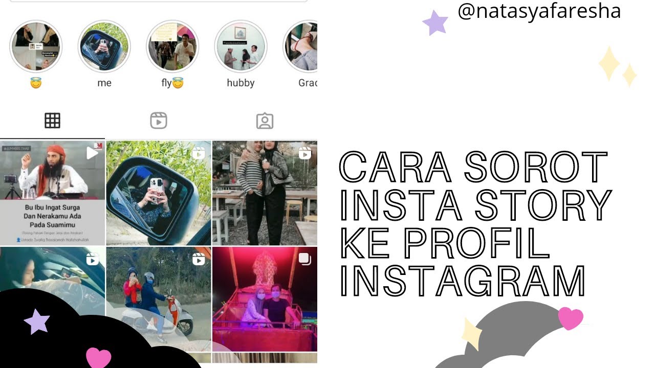 Cara Sorot Insta Story Ke Profile Instagram YouTube