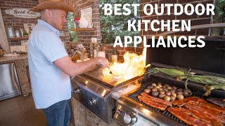 Best Outdoor Kitchen Appliances