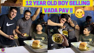 12 YEAR OLD BOY SELLING VADA PAV - VIRAL VADA PAV !! 😍😍😍 by YPM Vlogs 13,890 views 10 days ago 8 minutes, 46 seconds