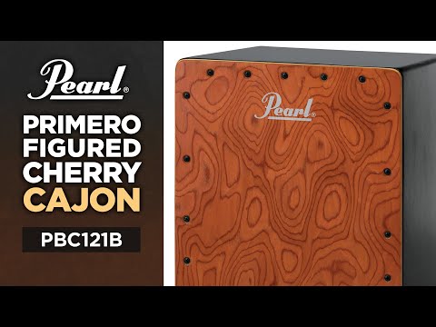 Pearl PBC121B Primero Figured Cherry Cajon - YouTube