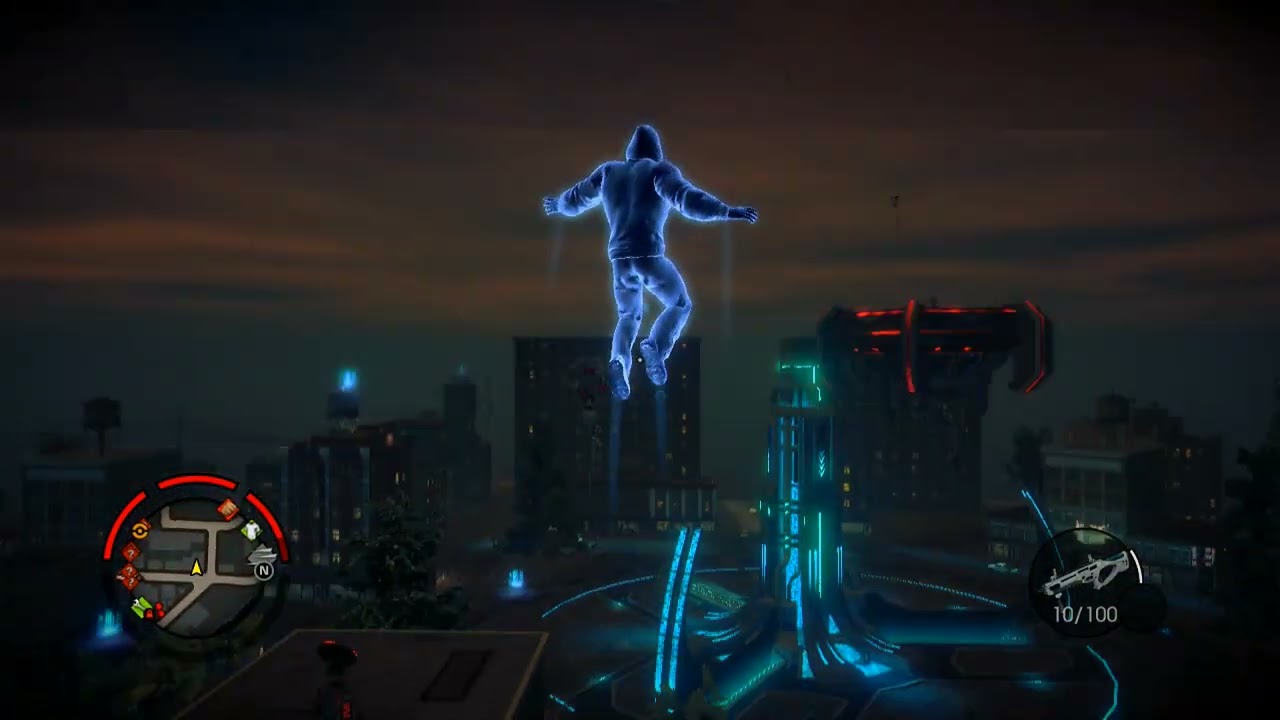 Saints Row IV colleting Clusters  